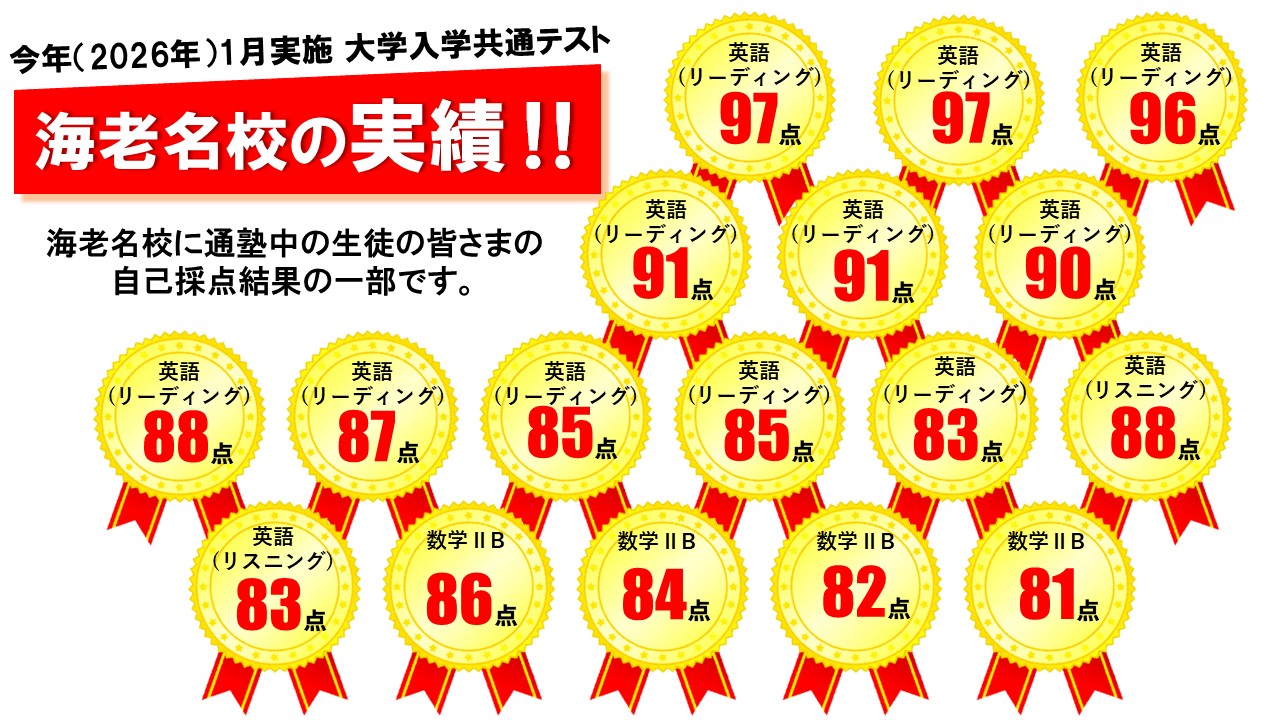 共通テスト2026実績｜海老名校｜大学受験塾なら河合塾マナビス